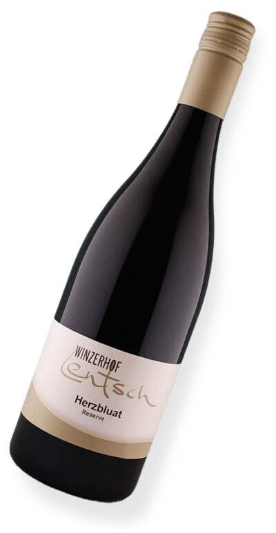 Flaschenfoto Herzbluat vom Winzerhof Lentsch