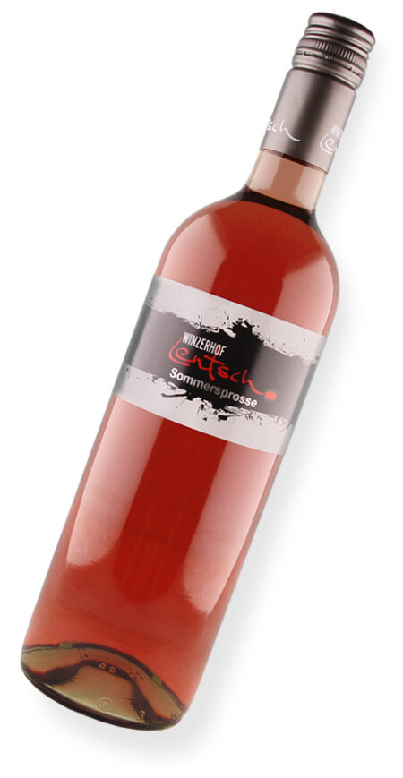 Rosé Sommersprosse Flaschenfoto vom Winzerhof Lentsch