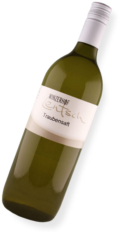 Traubensaft weiß Flaschenfoto vom Winzerhof Lentsch