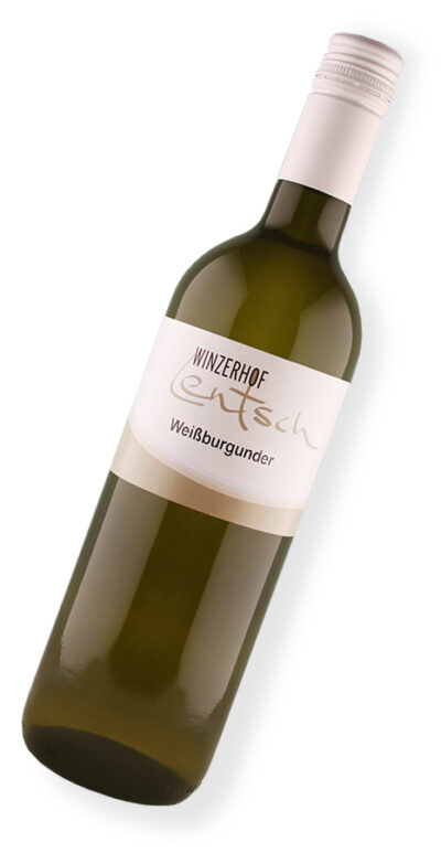 Flaschenfoto Weißburgunder vom Winzerhof Lentsch