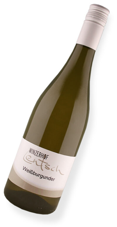 Flaschenfoto Weißburgunder vom Winzerhof Lentsch